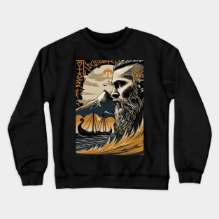 Viking Warrior Crewneck Sweatshirt